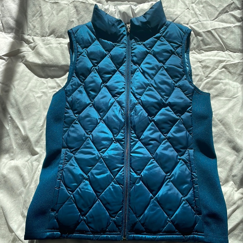 Reversible Down Vest, Size Small